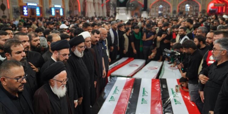 Hashd holds funerals for martyrs and postpones response whilst millions march to Karbala