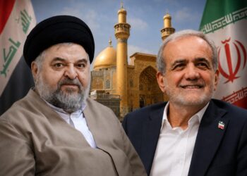 President Pezeshkian writes to Sayyid Shahristani, thanking Ayatollah Sistani for helping families of martyrs