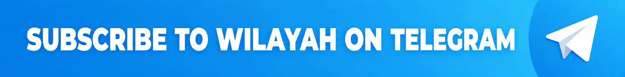 Subscribe to Wilayah on Telegram
